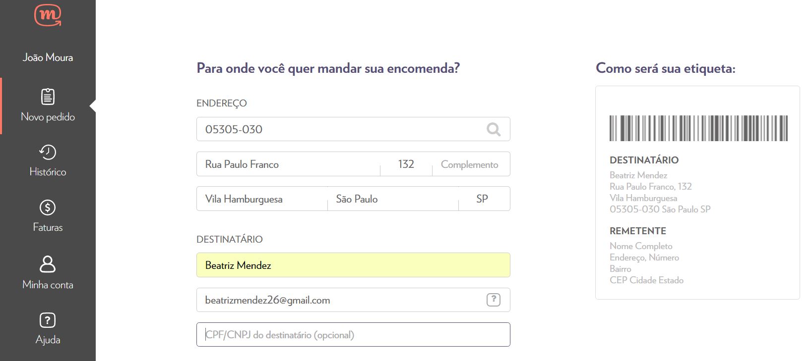 Como Calcular O Valor Do Frete Durante O Pedido Mandaê Central De Ajuda 6769